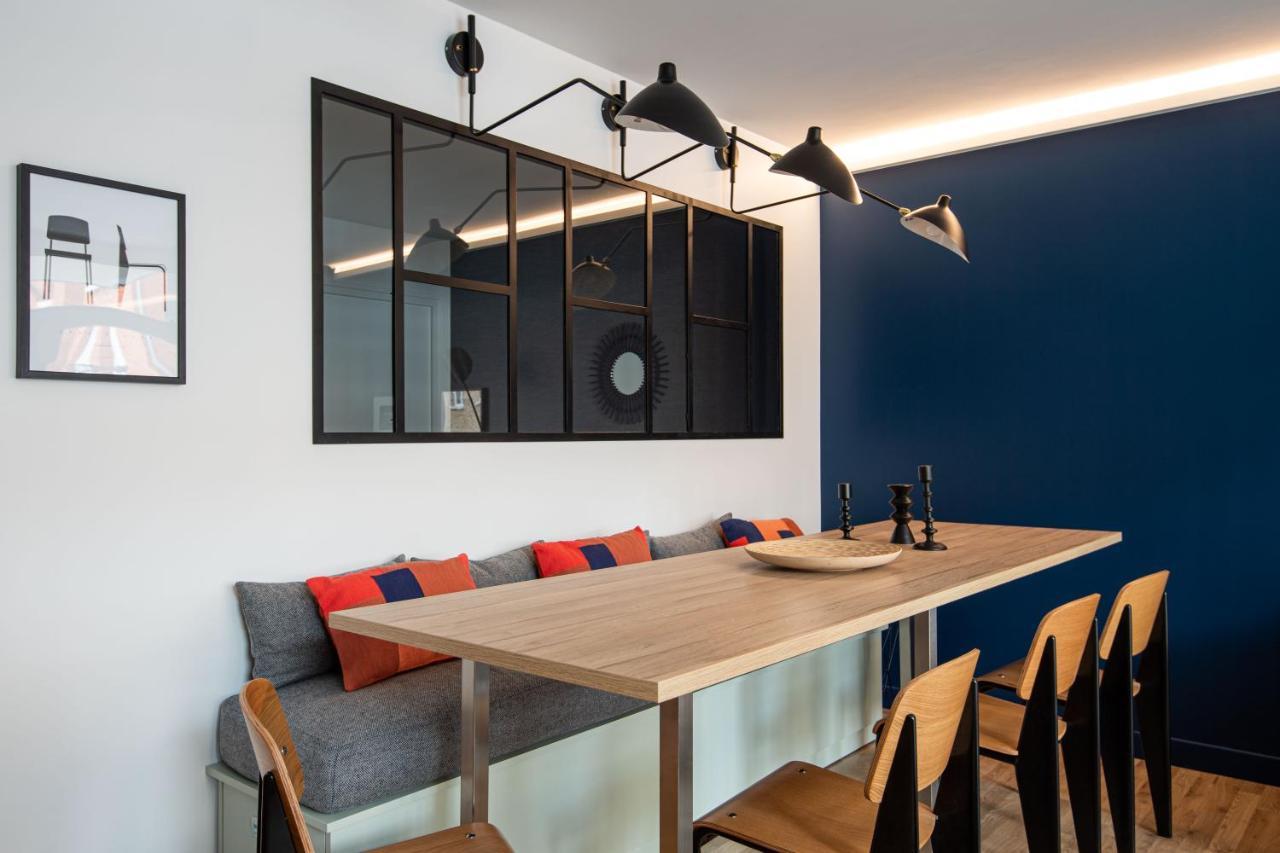 New - Appt Style Le Corbusier Avec Balcon - 8 Pers Apartment Paris Exterior photo