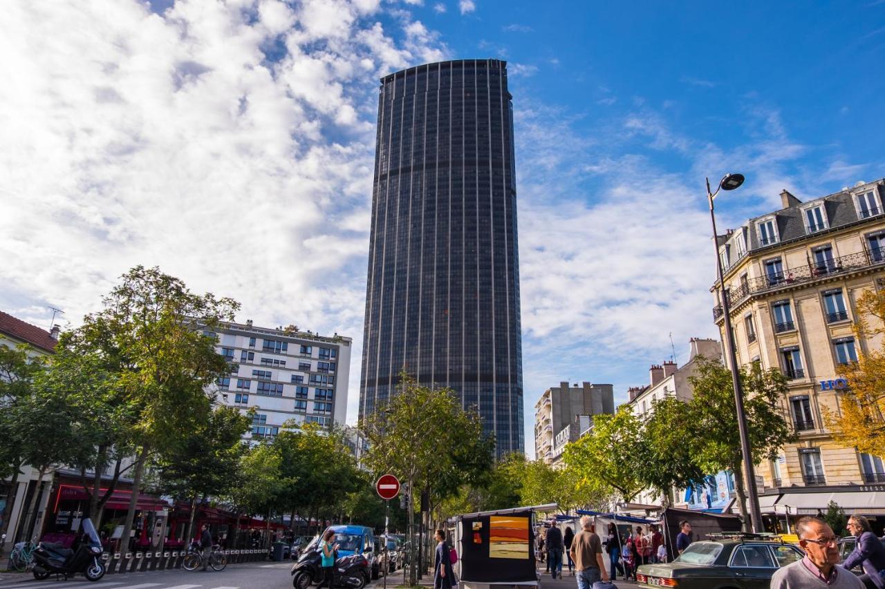 New - Appt Style Le Corbusier Avec Balcon - 8 Pers Apartment Paris Exterior photo
